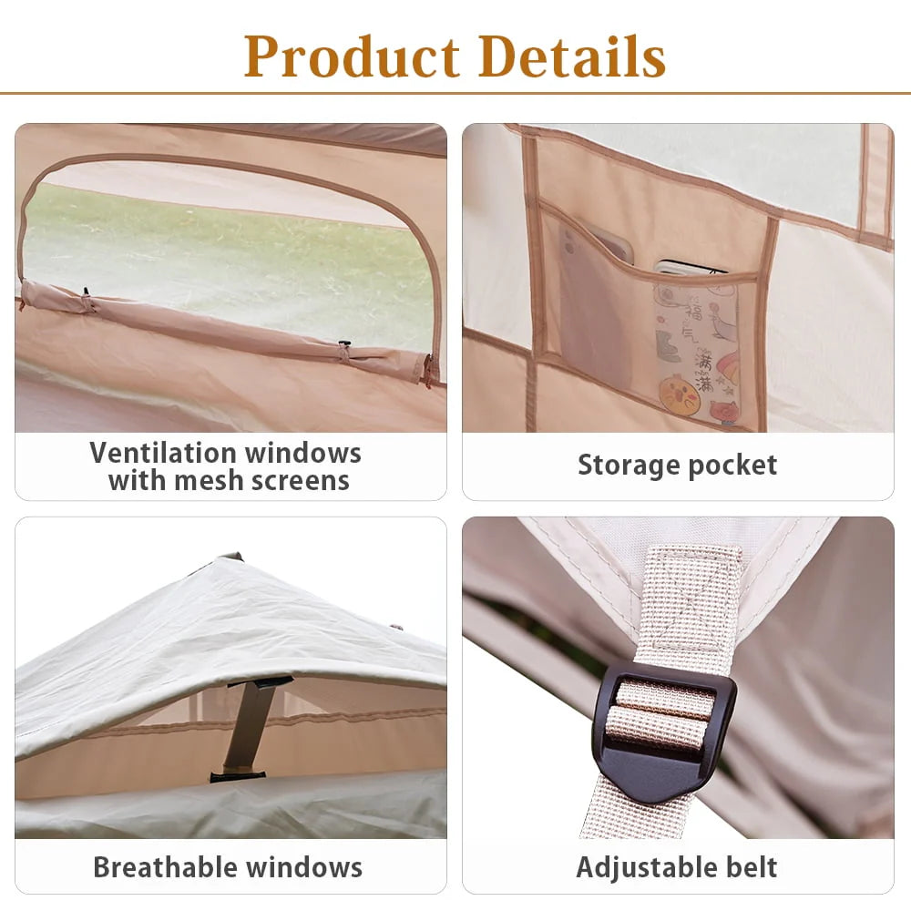 Inflatable Tent 4 Person Air Tent M236590