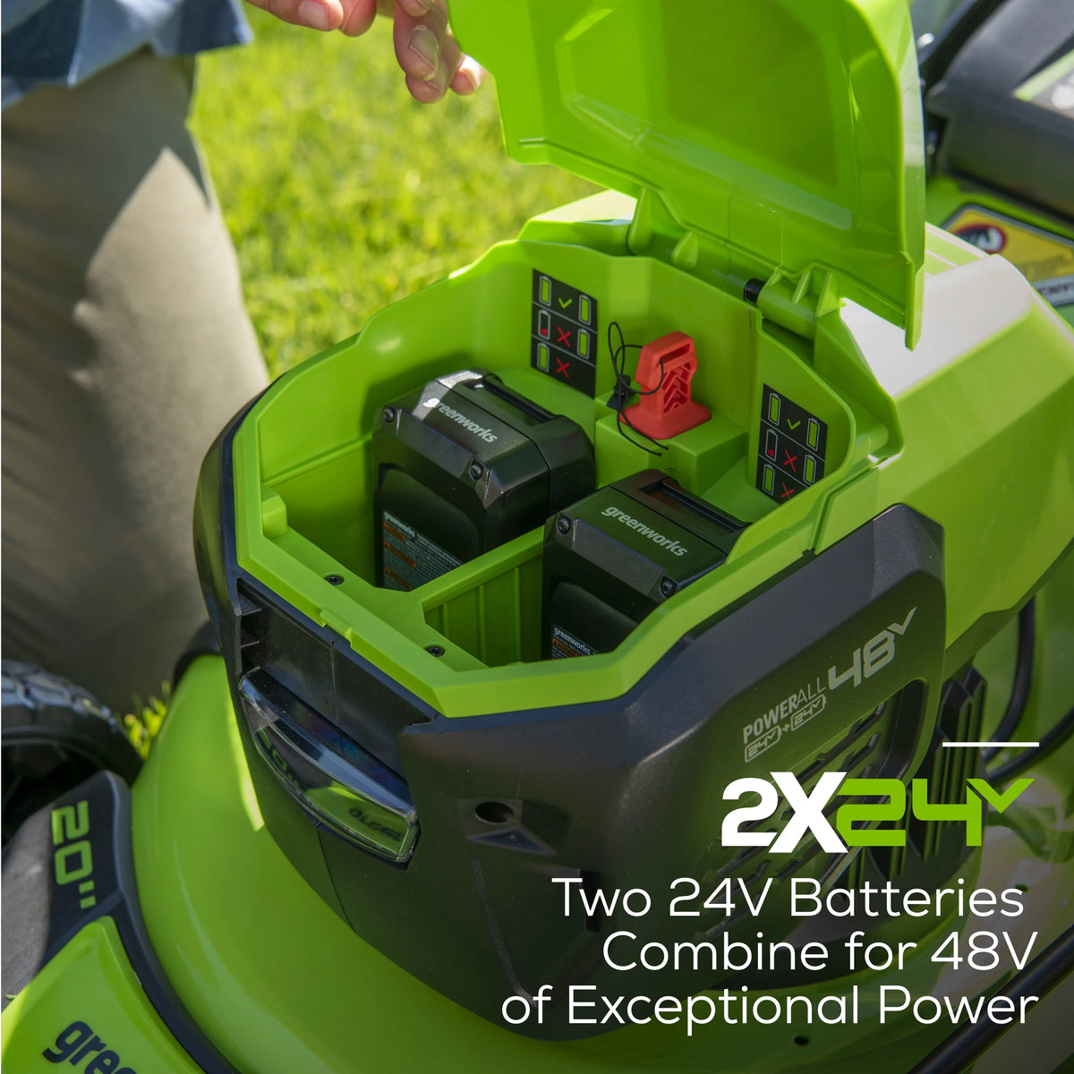 48V 20 Battery-Powered Lawn Mower F32592