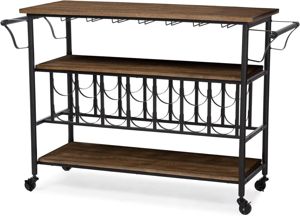 Black Serving Cart R4338