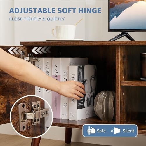 55 60 inch TV Stand with Storage Cabinet K596
