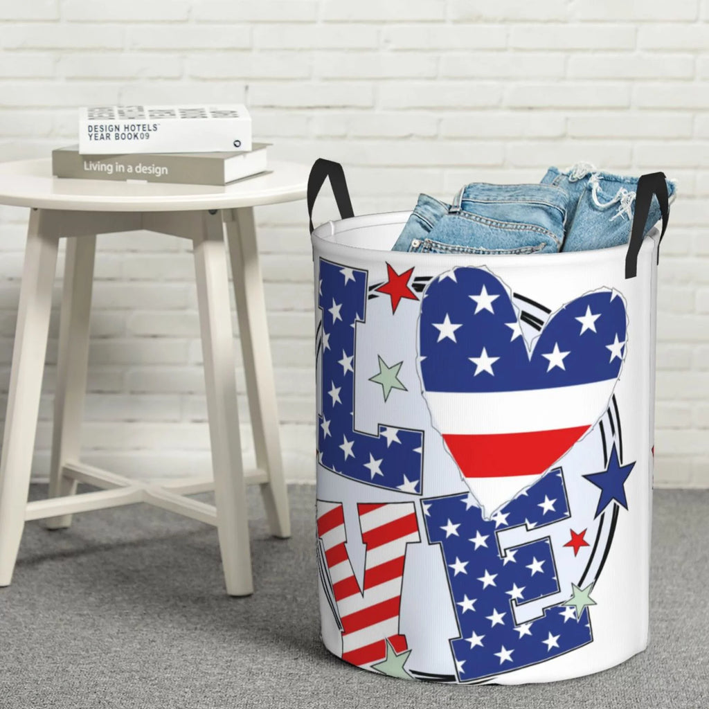 Round Waterproof Collapsible Laundry Basket P207316