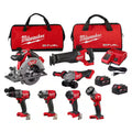 18V Lithium-Ion Brushless Cordless Combo Kit with Two 5.0 Ah Batteries (7-Tool) Q78989