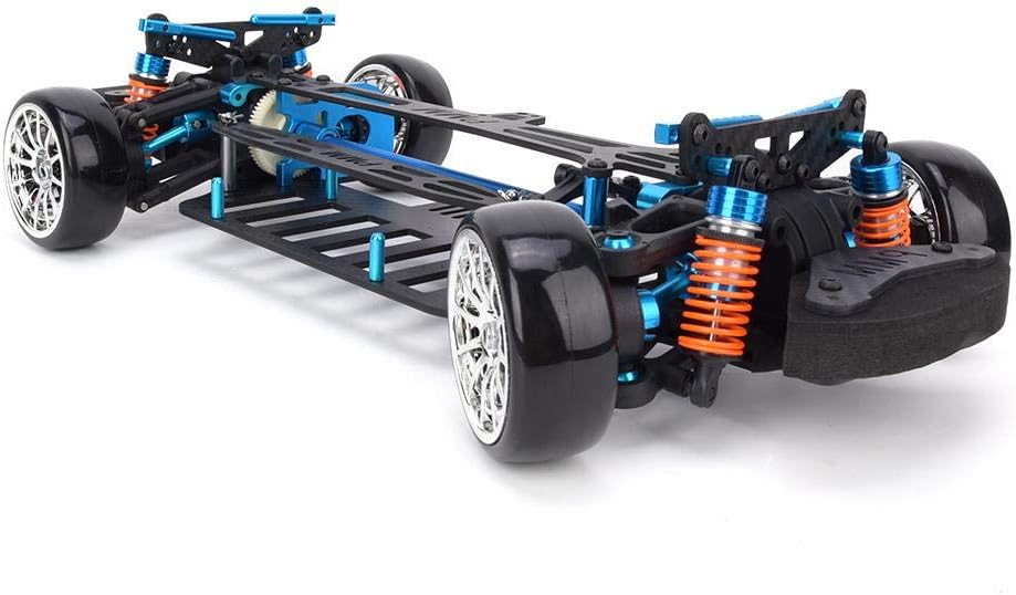 Aluminium Alloy Plastic 1:10 RC Car Frame Kit R130