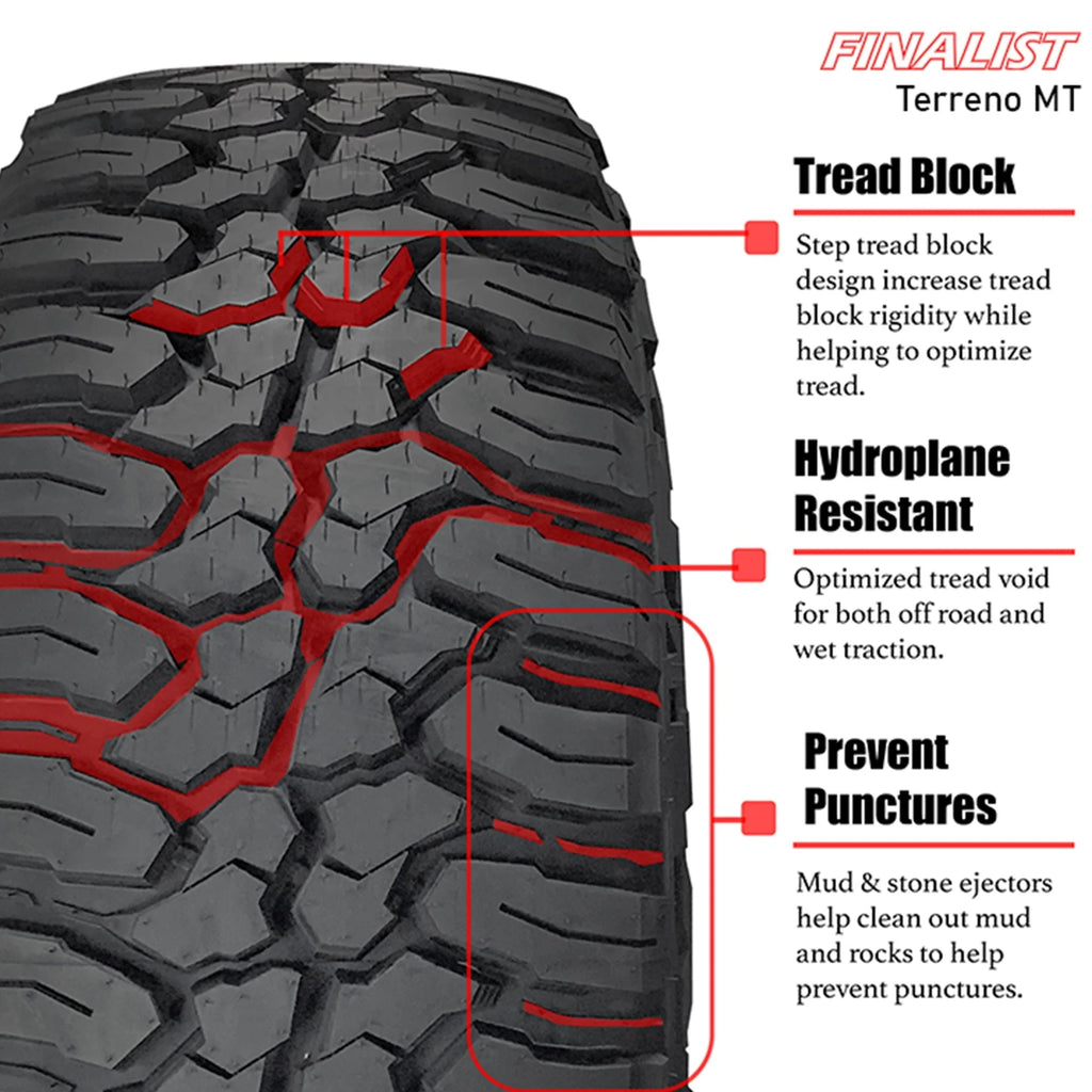 Mud Terrain Tire LT285/70R17 10 Ply I765