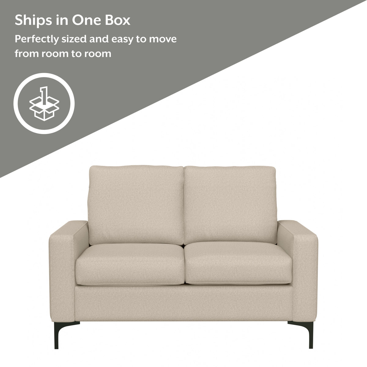 Upholstered Loveseat J749