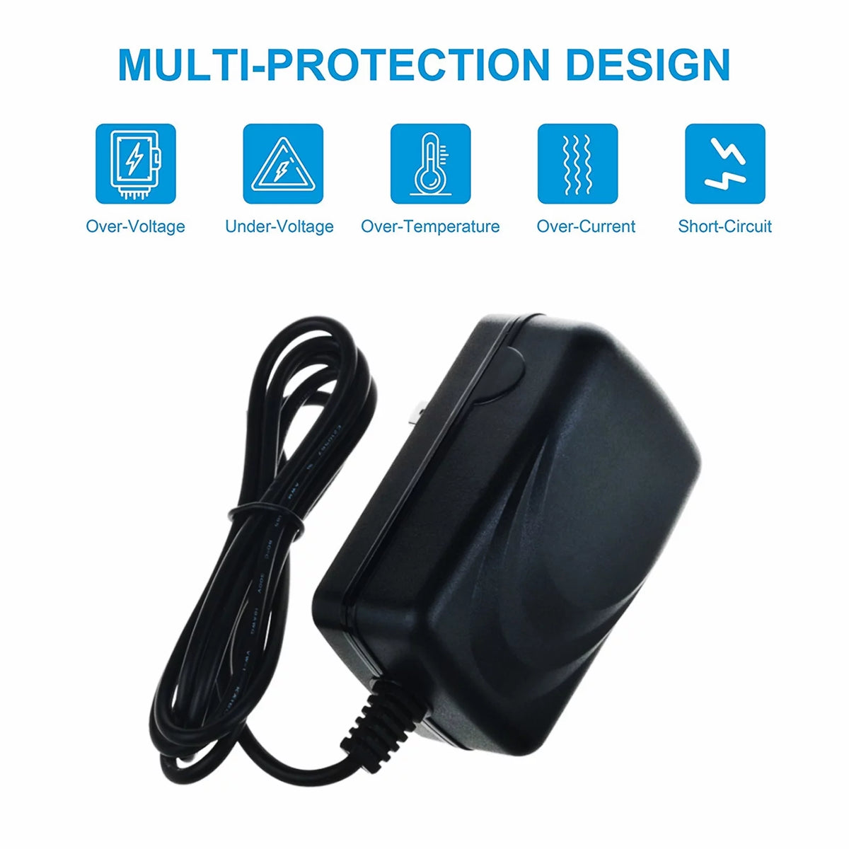 4ft AC-DC Adapter Power Supply Cord Cable Charger P507