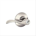 Polished Nickel Keyed Entry Lever L19241