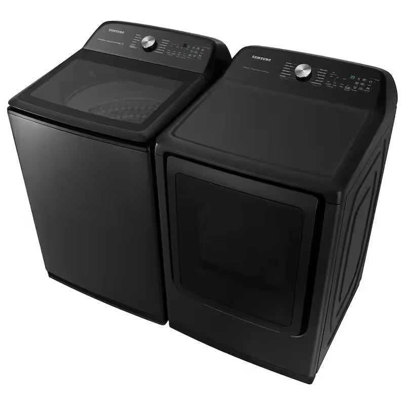 7.4 cu. ft. Vented Gas Dryer with Steam Sanitize in Brushed Black U7995