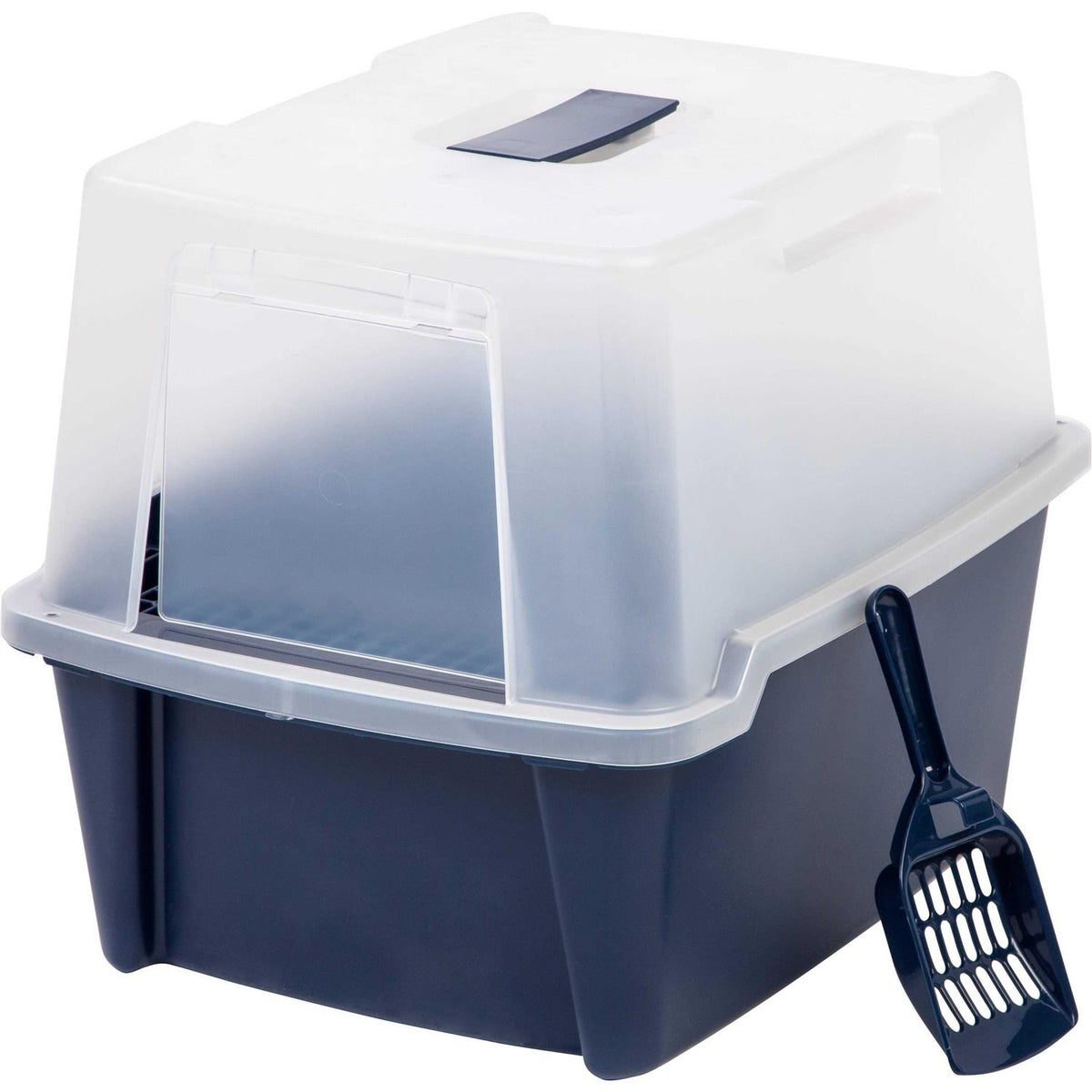 Litter Box with Grate and Scoop X940