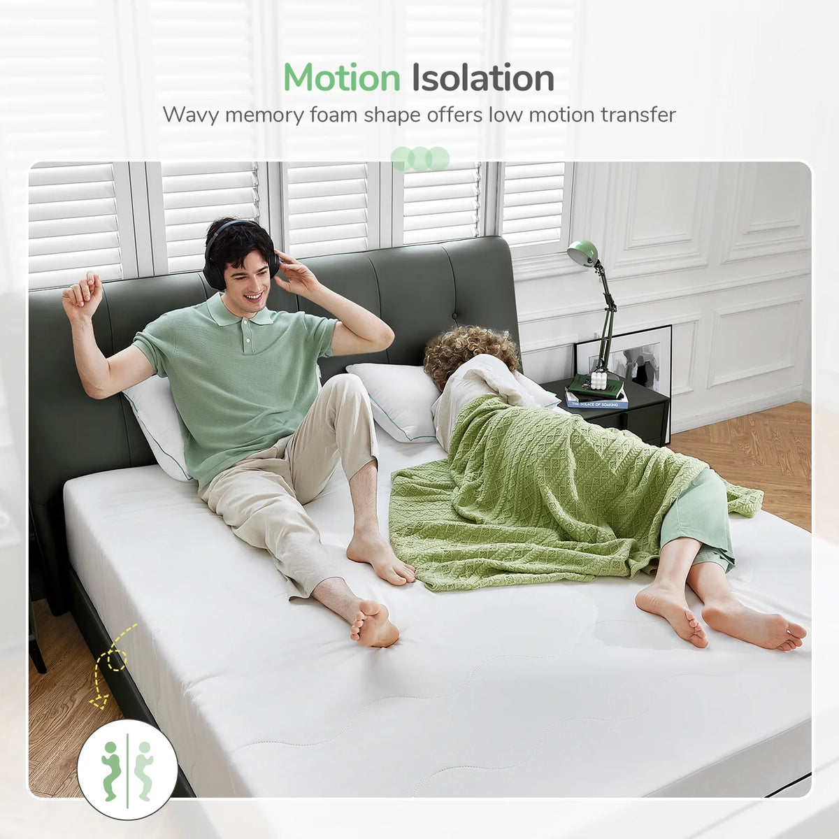 High Density Foam Mattress Queen Size T208902