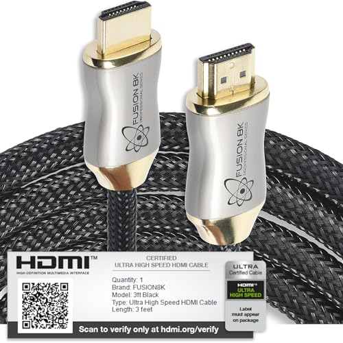 HDMI 2.1 Certified Cable 6 Feet H47327