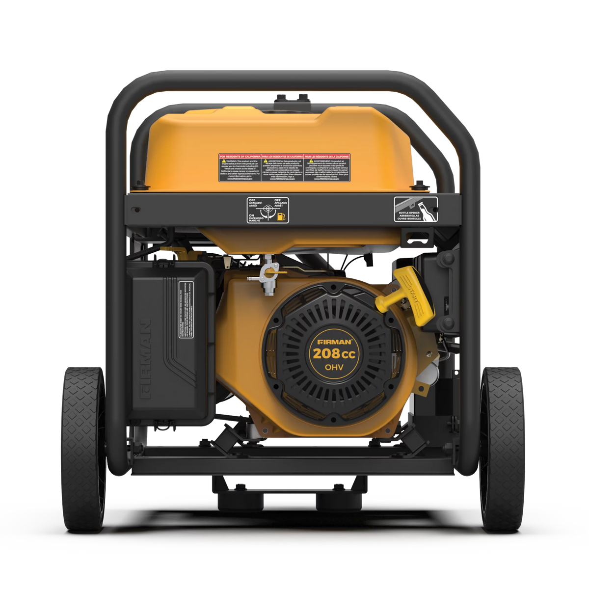4550/3650 Watt Gas Portable Generator with Wheel Kit Q666