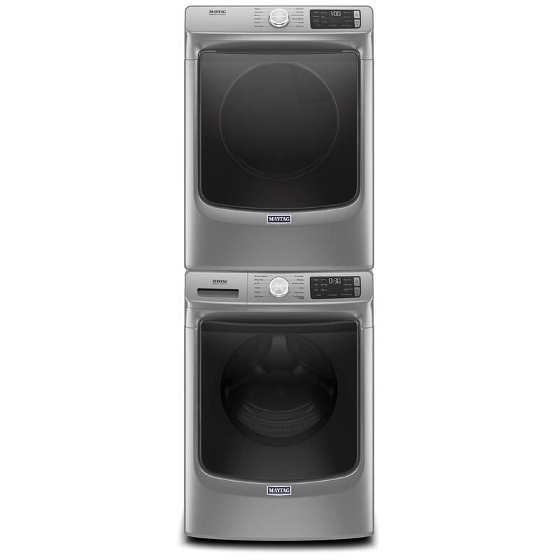 240-Volt Metallic Slate Stackable Electric Vented Dryer with Steam N217958