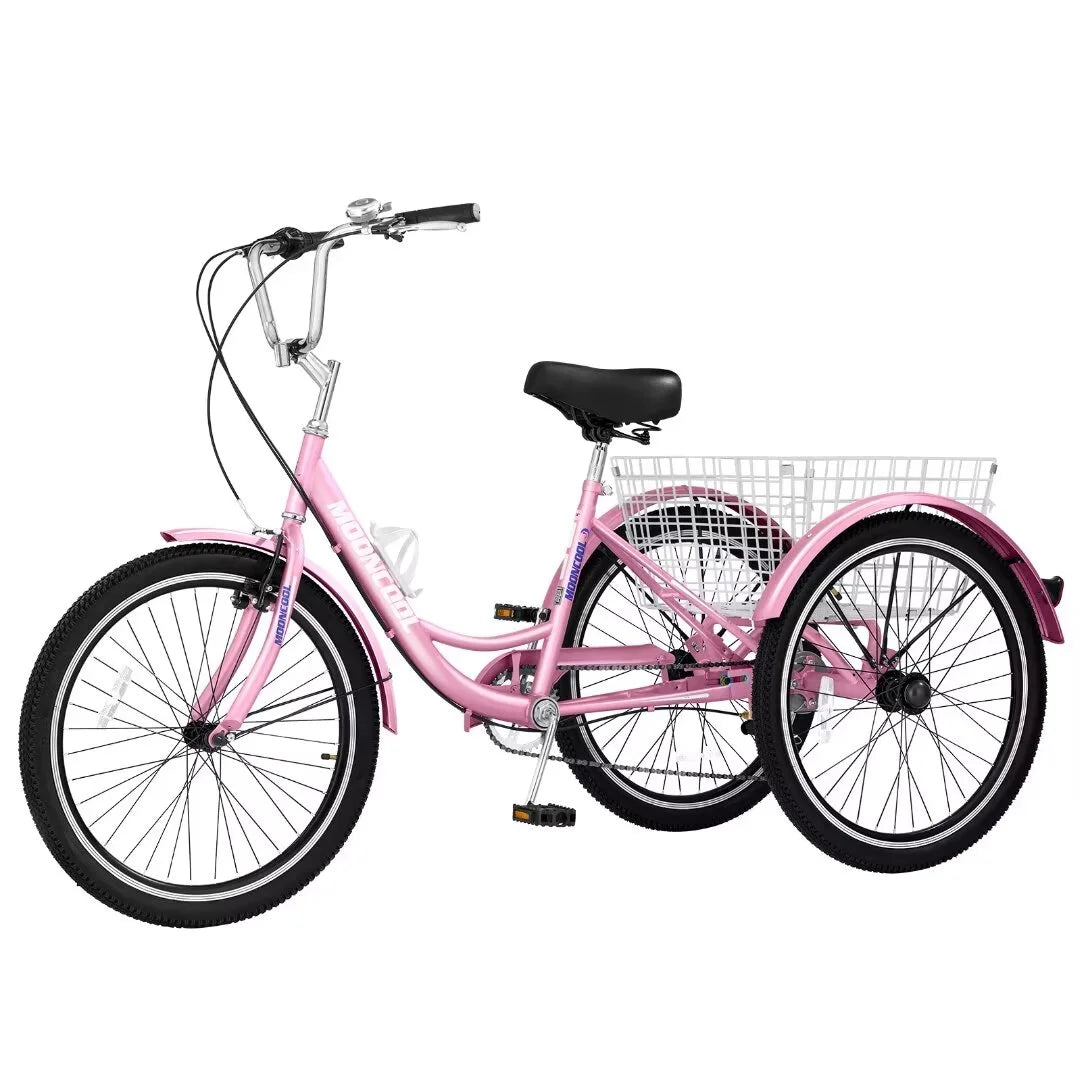 20 Adult Tricycle 7 Speed with Large Basket S185