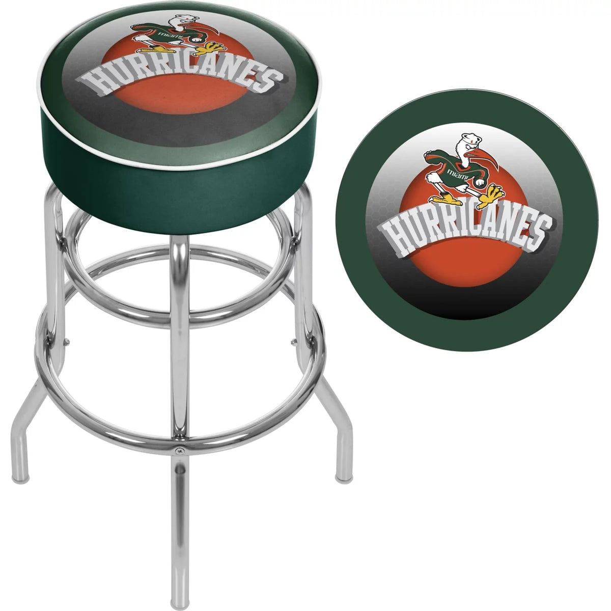 Chrome Swivel Bar Stool Z35815