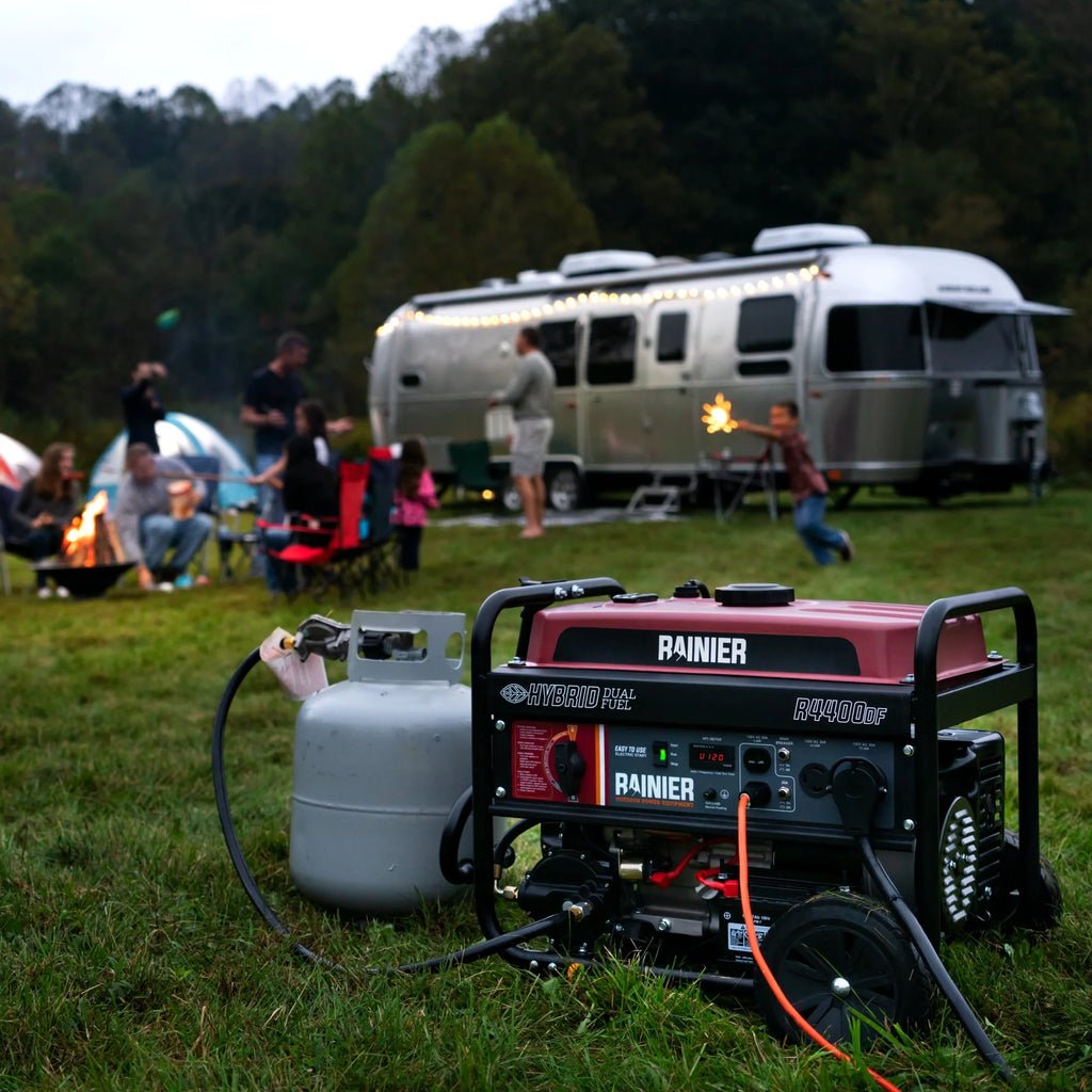 4400 Watt Dual Fuel Portable Generator with Electric Start S810