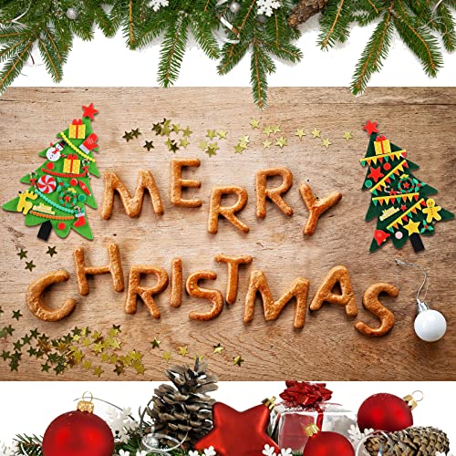 Felt Christmas Tree and Ornaments Craft Decorations (36) S289755