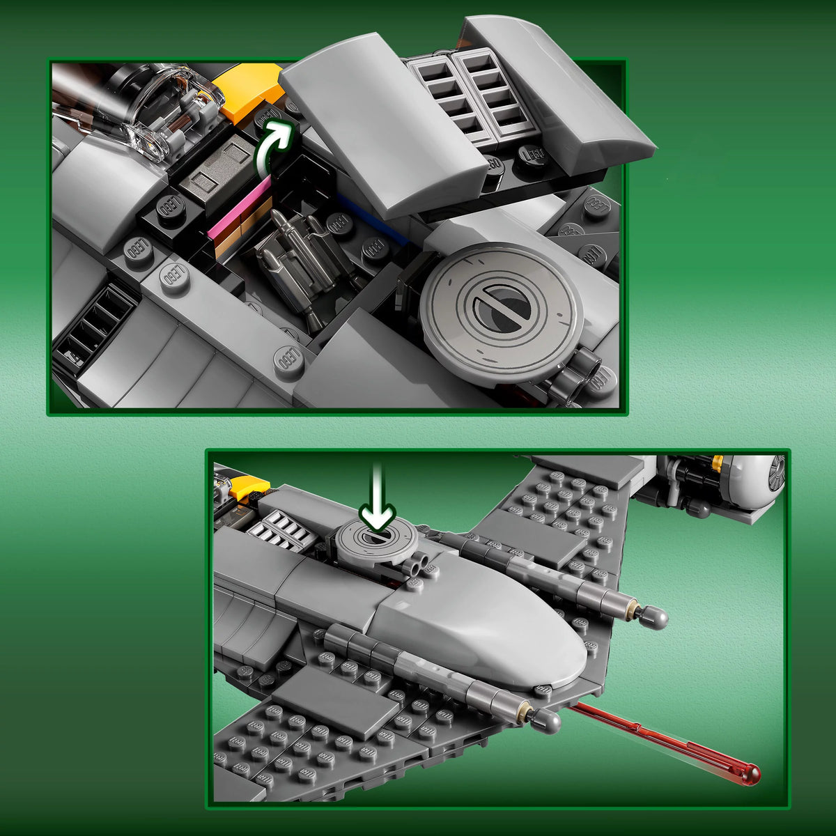 Building Toy with Baby Yoda and Droid Figures Z218
