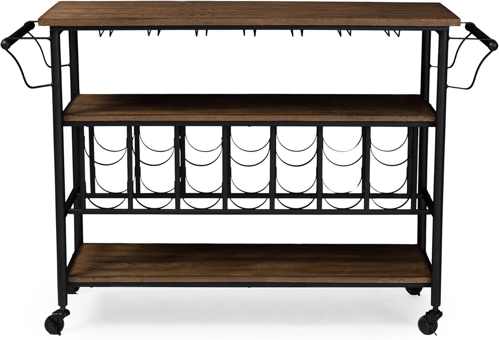 Black Serving Cart R4338