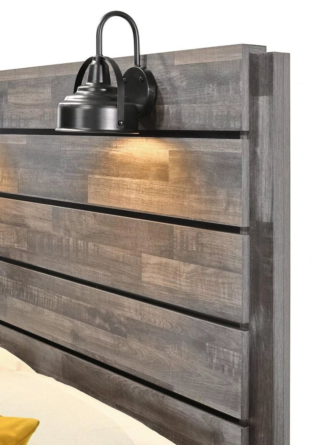 Queen Size Wooden Platform Bed H27390