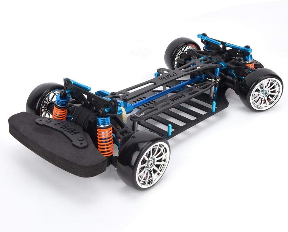 Aluminium Alloy Plastic 1:10 RC Car Frame Kit R130