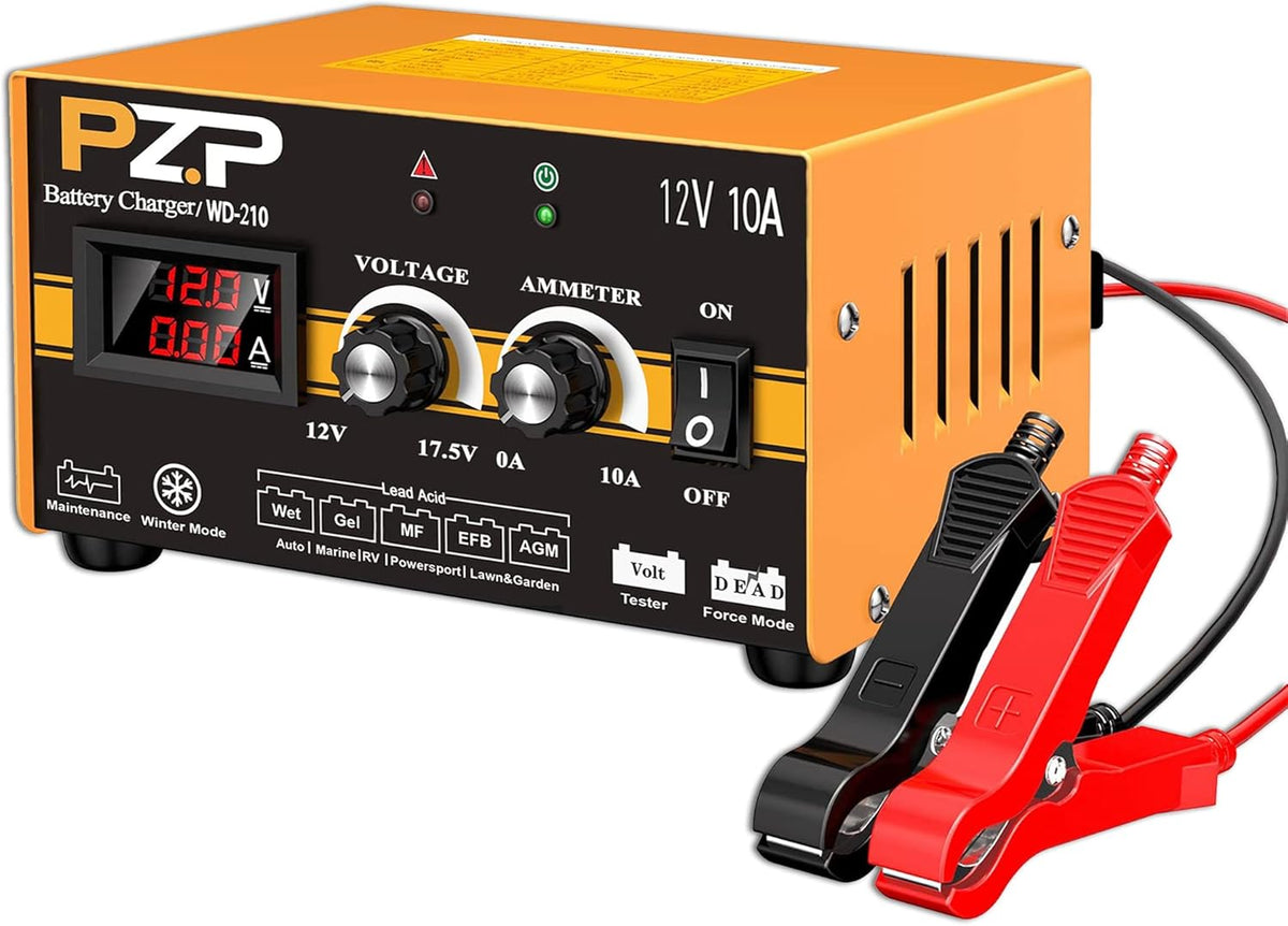 12V/24V Manual Battery Charger T765