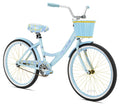 Light Blue Girls Cruiser Bike W1148
