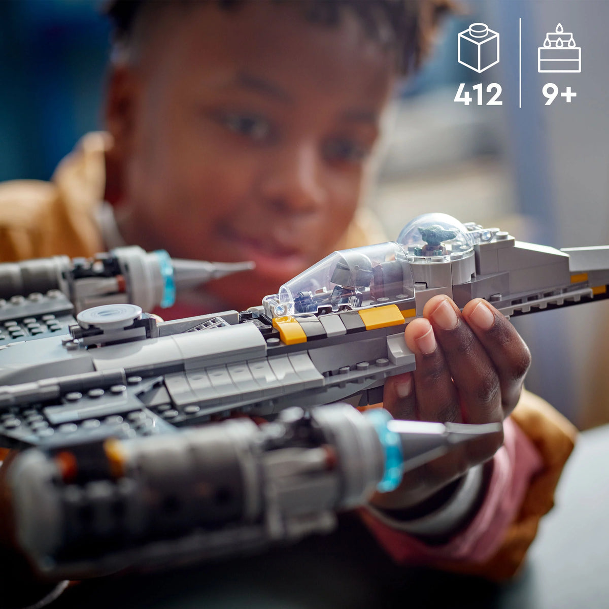 Building Toy with Baby Yoda and Droid Figures Z218