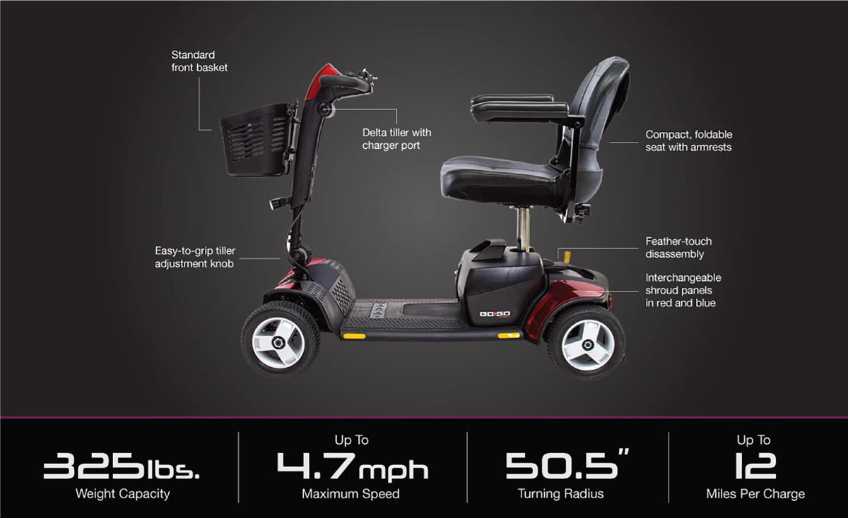 4 Wheel Scooter U404
