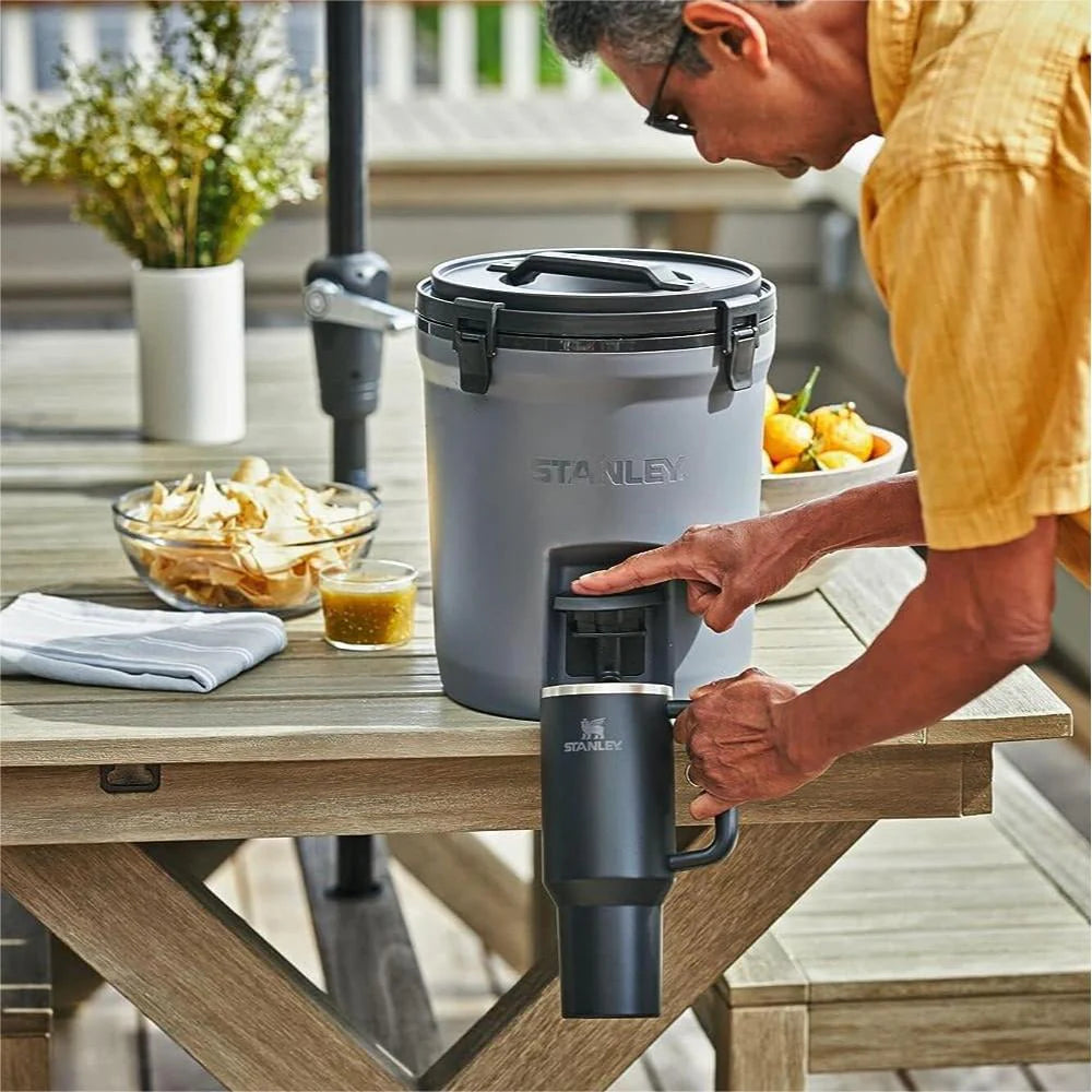 40 oz Black Stainless Steel Insulated Tumbler with Lid and Straw H6074