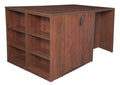 Stand Up Storage Cabinet with Bookcase V984653