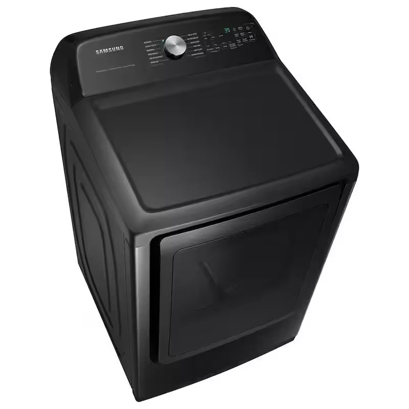 7.4 cu. ft. Vented Gas Dryer with Steam Sanitize in Brushed Black U7995
