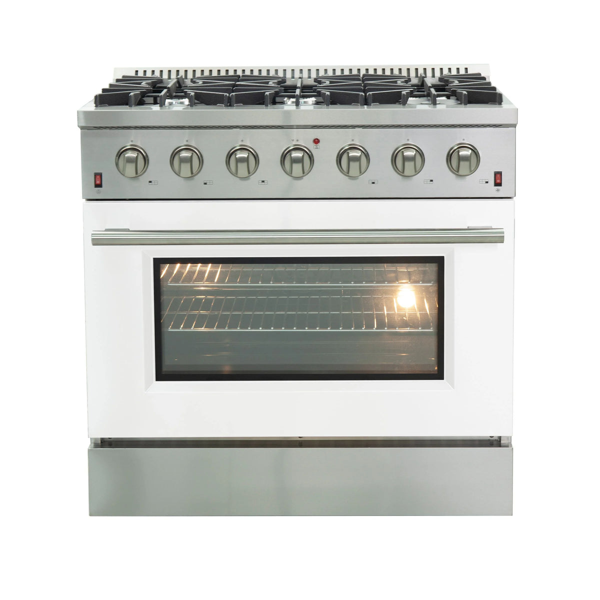 36 Inch Freestanding Gas Range in White E22015