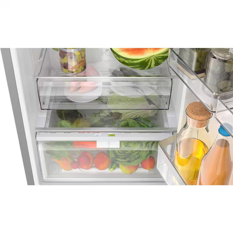 24 in. 12.8 cu. ft. Bottom Freezer Refrigerator in Stainless Steel E4192