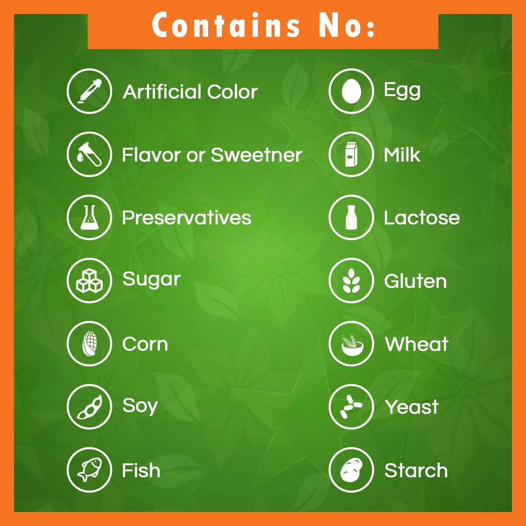 500 mg 100 Vegetarian Capsules B337364