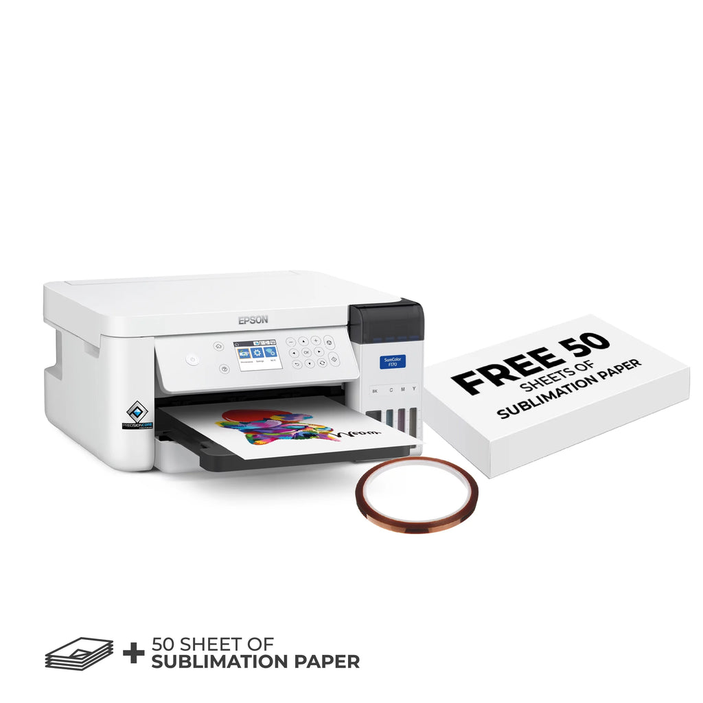 Dye Sublimation Printer with Sublimation Paper and Thermal Tape O909345