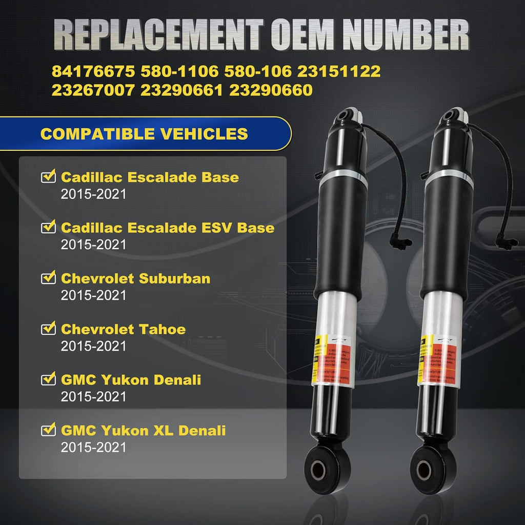 Rear Air Strut Shock Absorbers N12532