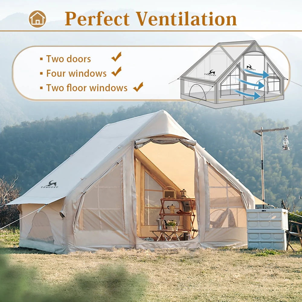 Inflatable Tent 4 Person Air Tent M236590