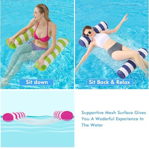 4 Pack Inflatable Pool Floats V40110