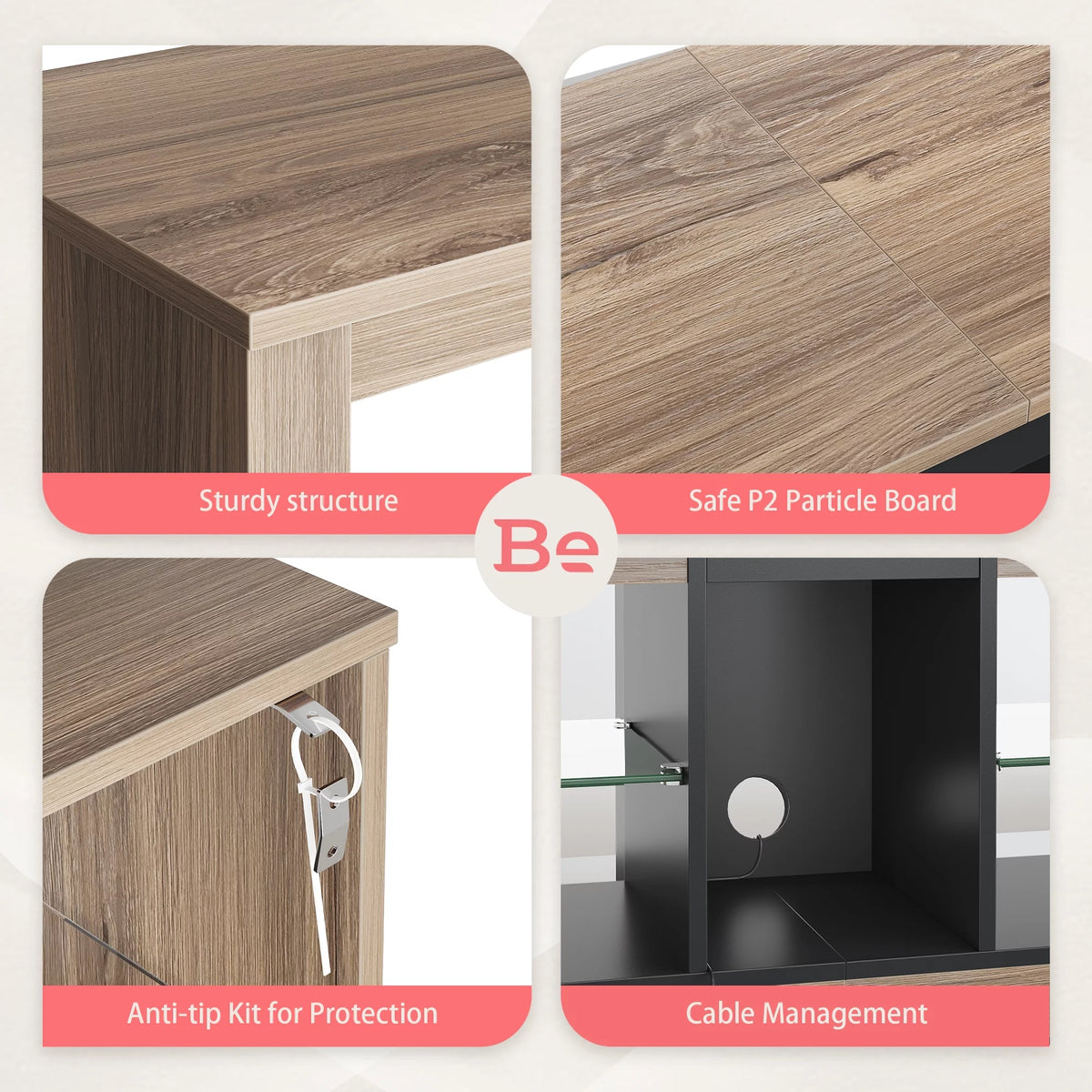 Walnut TV Stand T4624