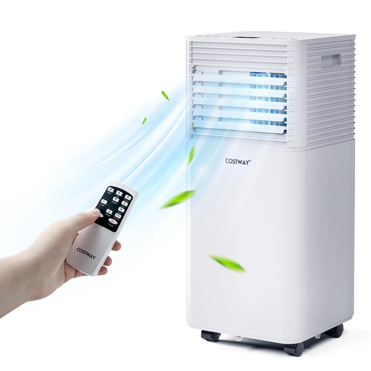 5000 BTU Portable Air Conditioner 3-in-1 Black F108512