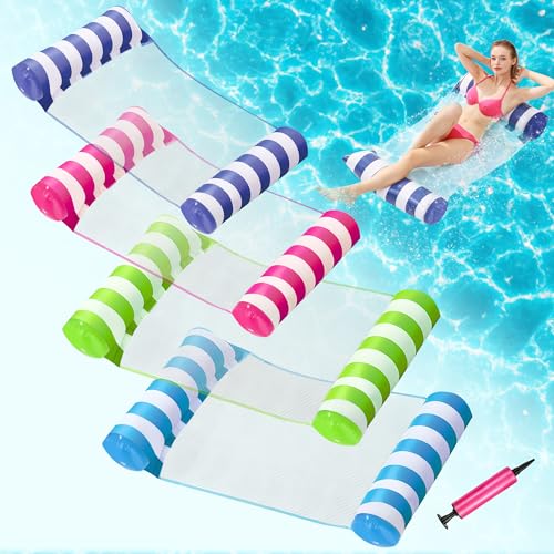 4 Pack Inflatable Pool Floats V40110