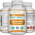 Nattokinase Supplement 4000 FU Per Serving 60 Caps M4816