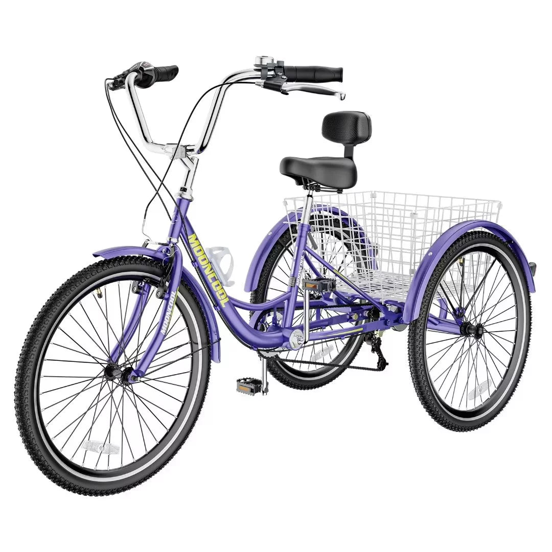 20 Adult Tricycle 7 Speed with Large Basket S185