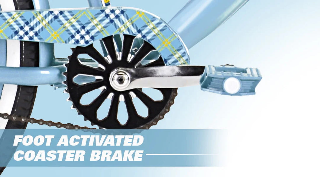 Light Blue Girls Cruiser Bike W1148