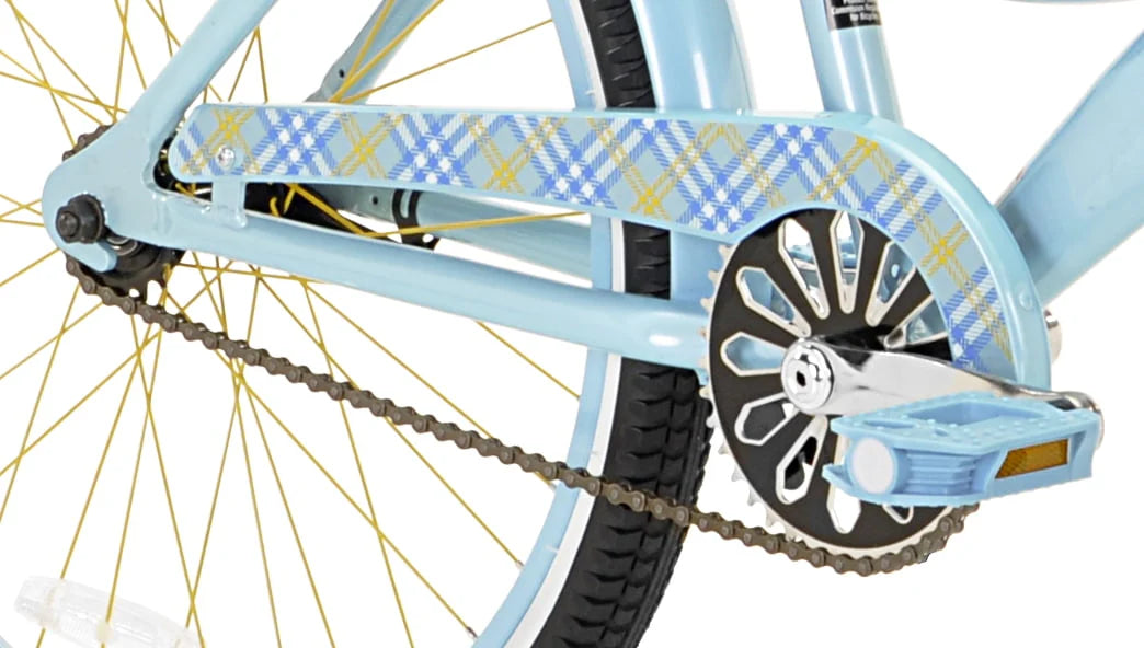 Light Blue Girls Cruiser Bike W1148