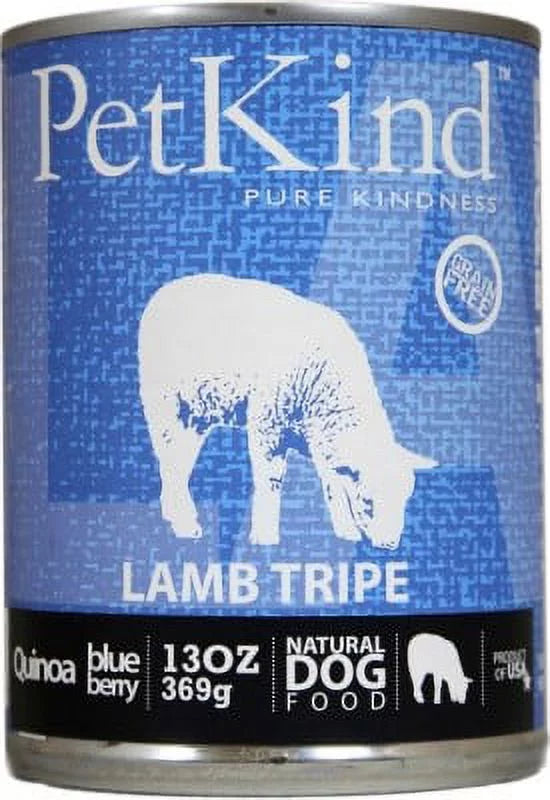 Grain-Free Lamb Tripe Recipe Wet Dog Food 13 Oz Case of 12 J69606