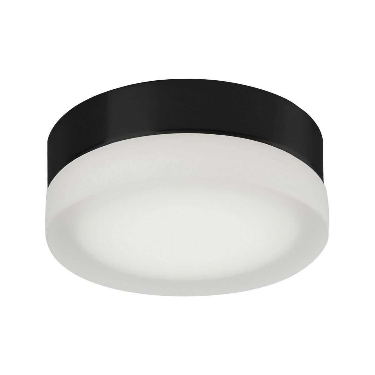 Black LED Flush Mount N468