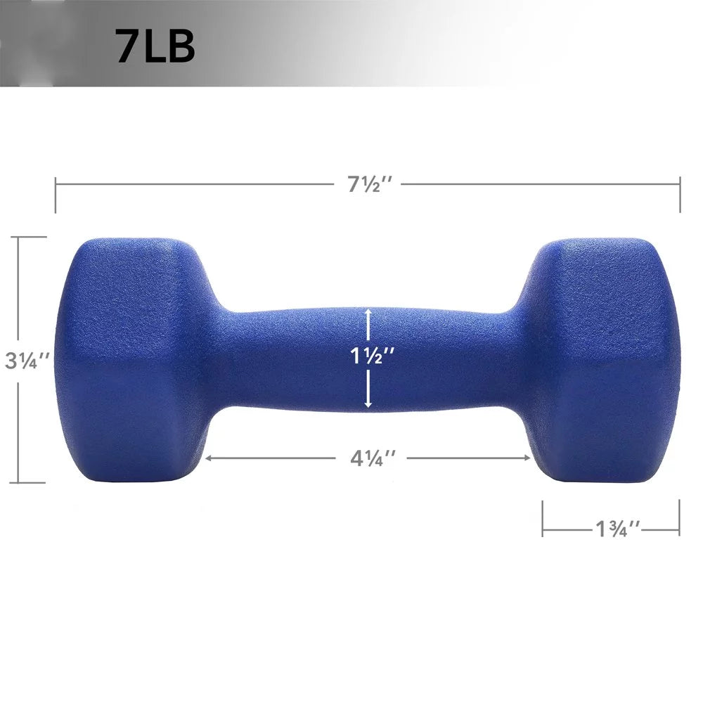 Neoprene Coated Hex Dumbbell Set O6085