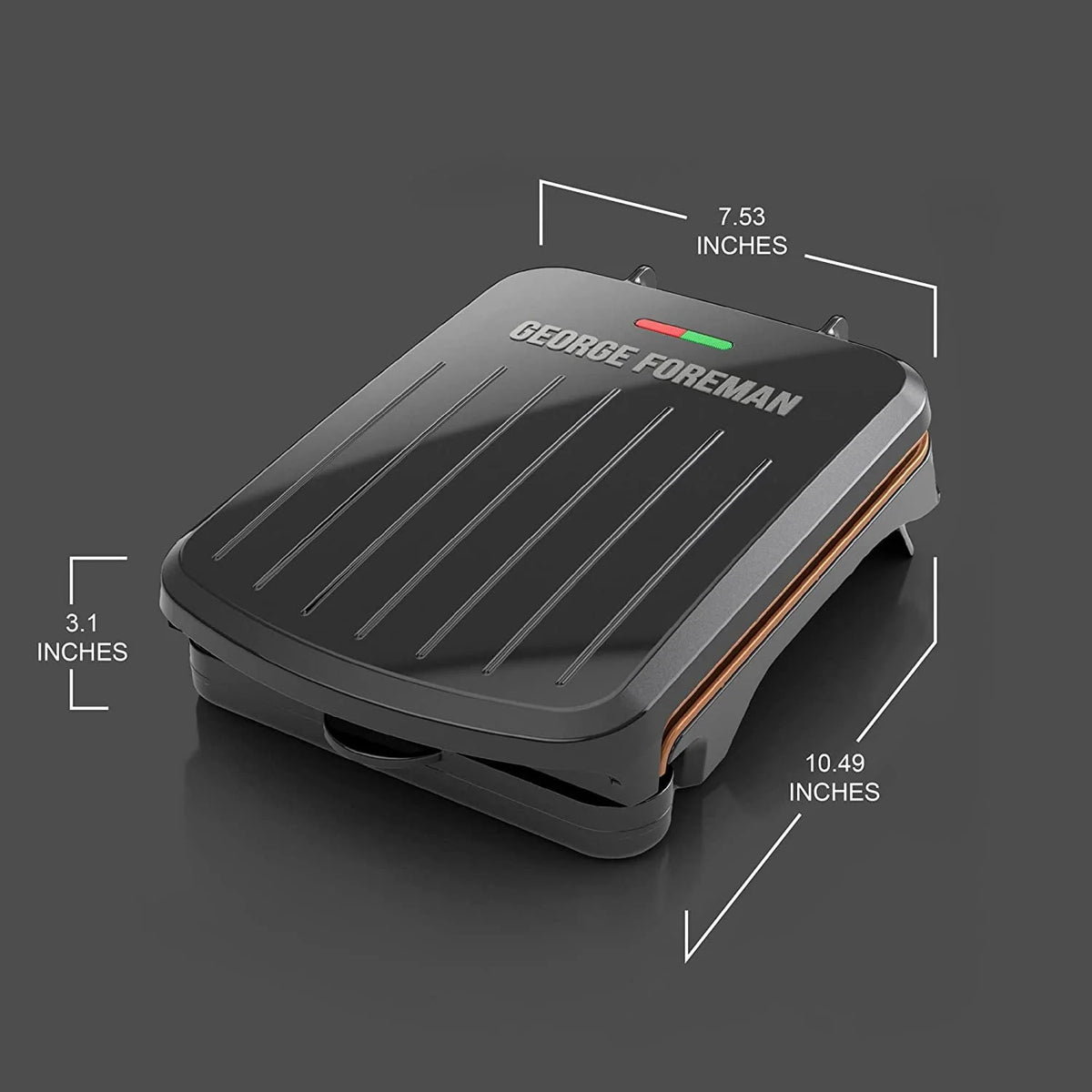 Black Electric Indoor Grill and Panini Press K232418